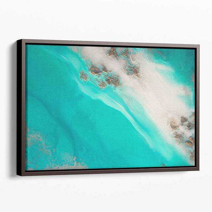 Rocky Shoreline - Canvas Print Wall Art