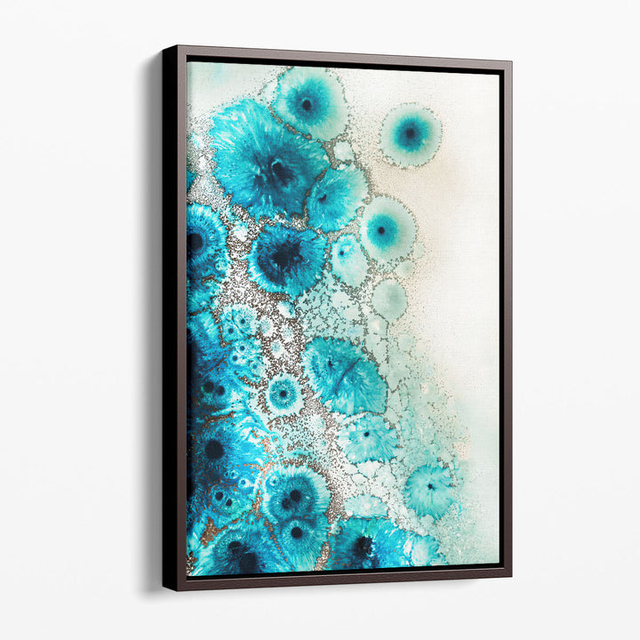 floral painting delicate watercolor petal motifs