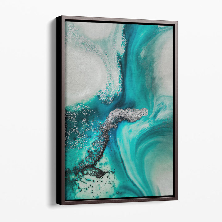 Aqua Passage - Canvas Print Wall Art