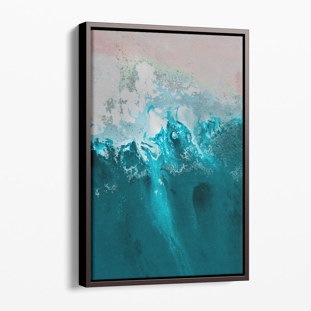 Drop off Trickle - Canvas Print Wall Art
