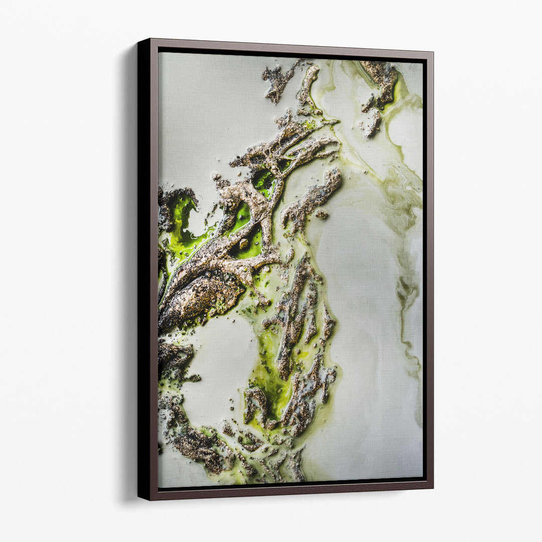 Olive Enigma - Canvas Print Wall Art