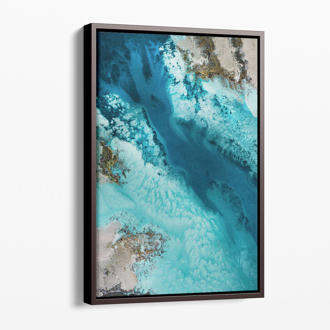 Salt Water Passage - Canvas Print Wall Art