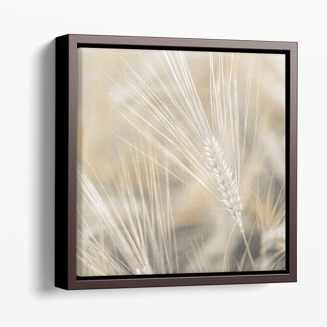 Wheat Close-up - Canvas Print Wall Art