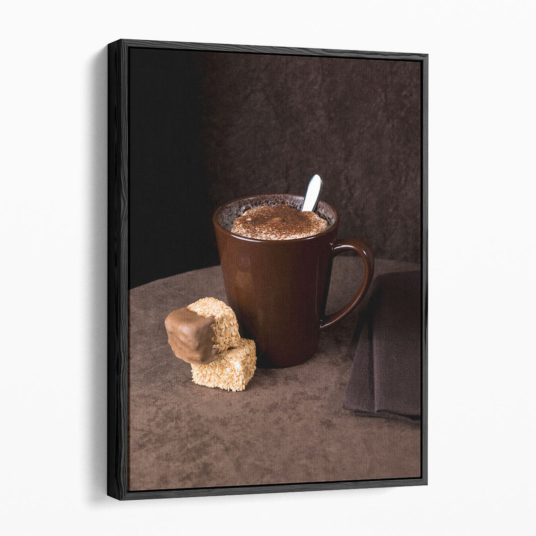 Photography prints – close-up coffee bean texture