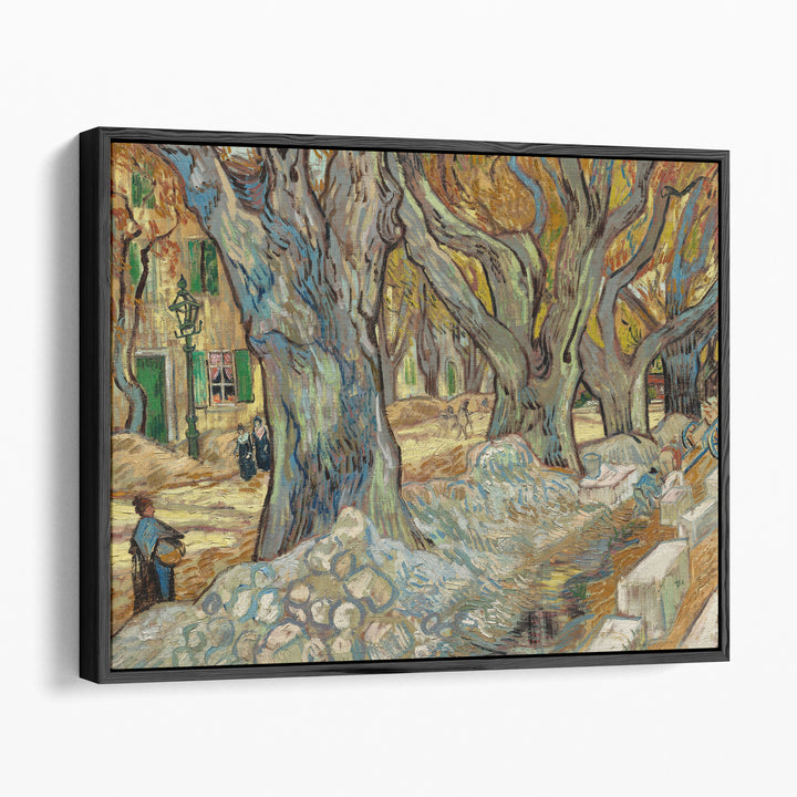 The Large Plane Trees,1889 - Canvas Print Wall Art