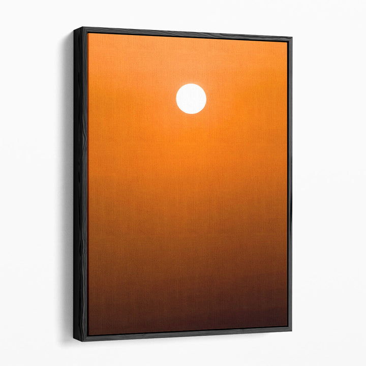 Orange Sunset - Canvas Print Wall Art