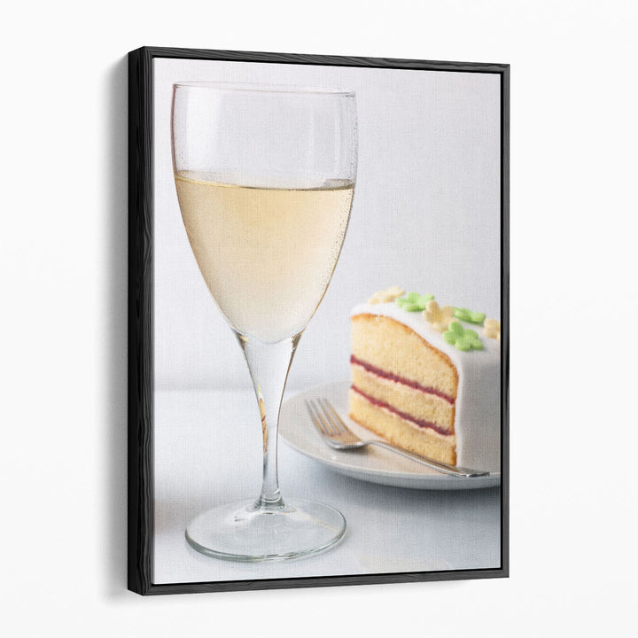 Dessert Still Life Prints cake slice arrangement