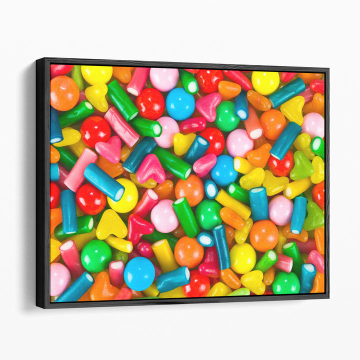 Framed Childrens Wall Art sleek candy photograph