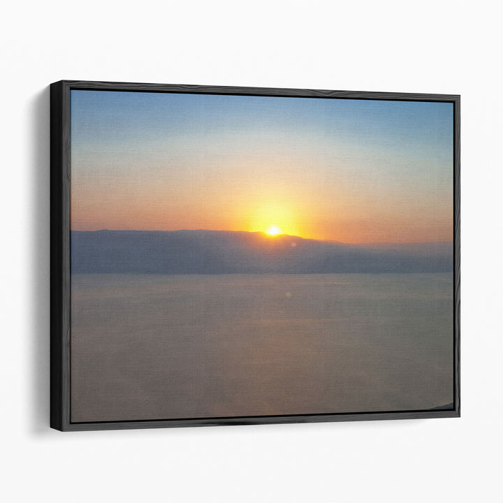 Seascape prints at golden hour lighting