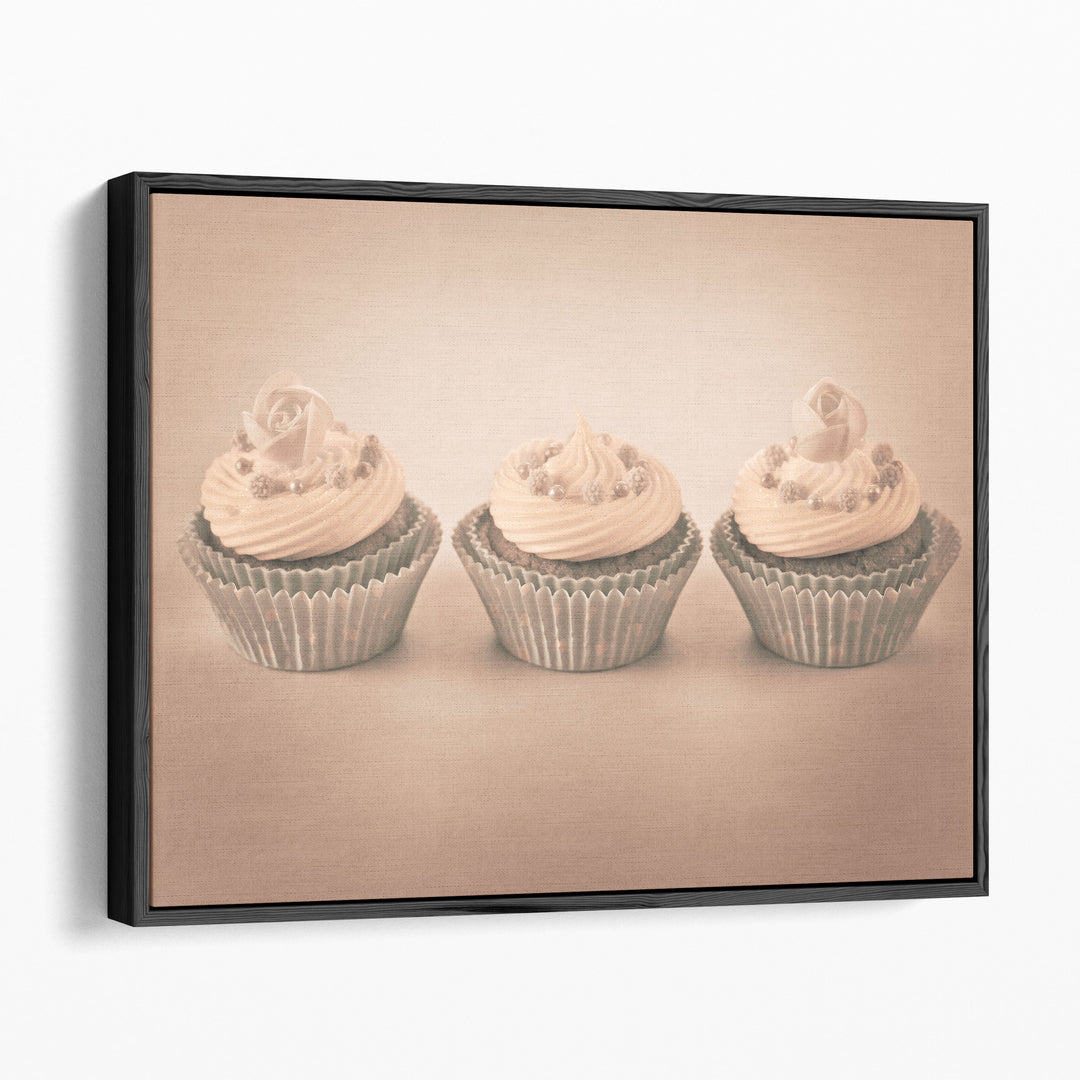 still life prints – detailed frosting close-up
