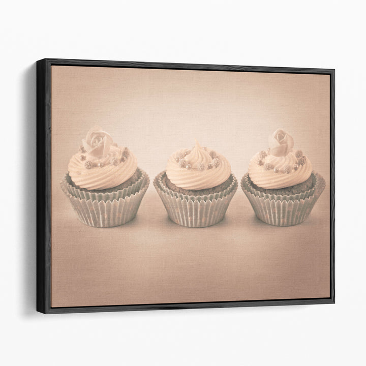 still life prints – detailed frosting close-up