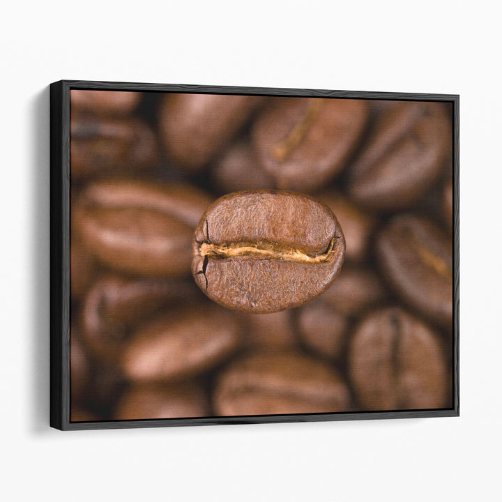 framed photo prints – rustic brown bean detail