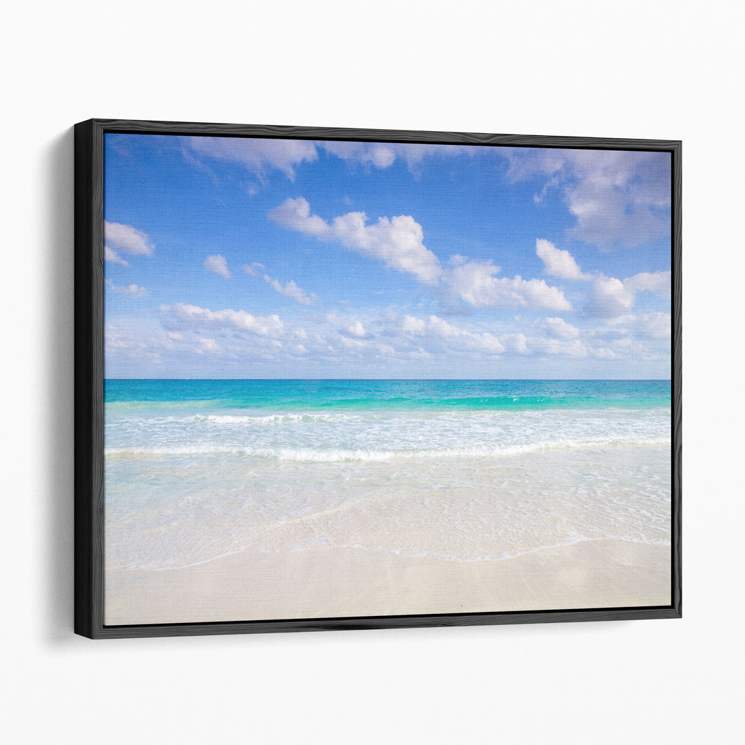 Cancun Beach, Mexico - Canvas Print Wall Art