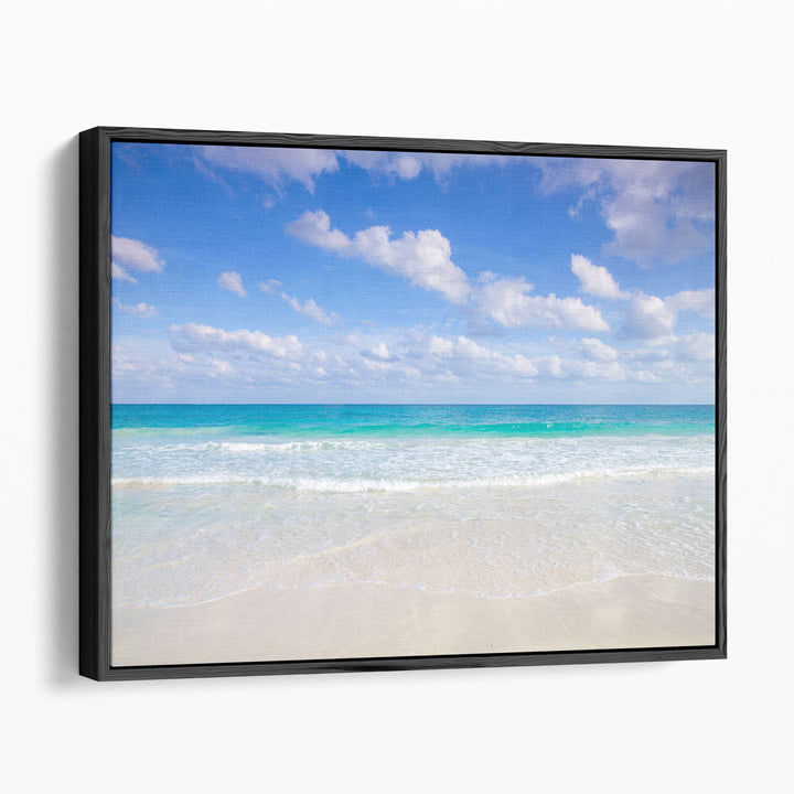 Cancun Beach, Mexico - Canvas Print Wall Art