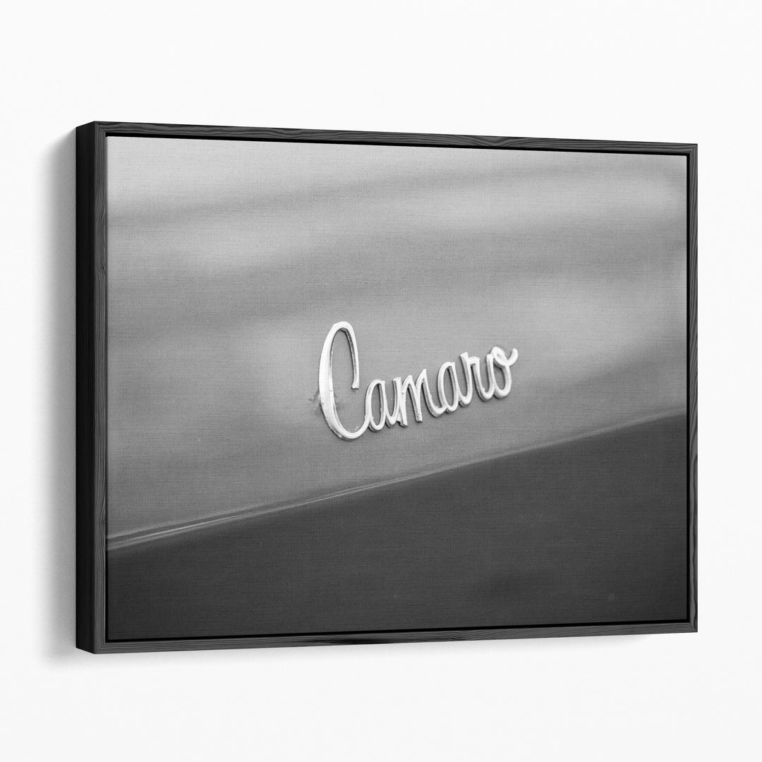 Camaro Car Logo - Canvas Print Wall Art