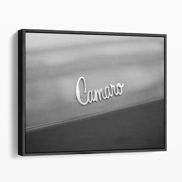 Camaro Car Logo - Canvas Print Wall Art