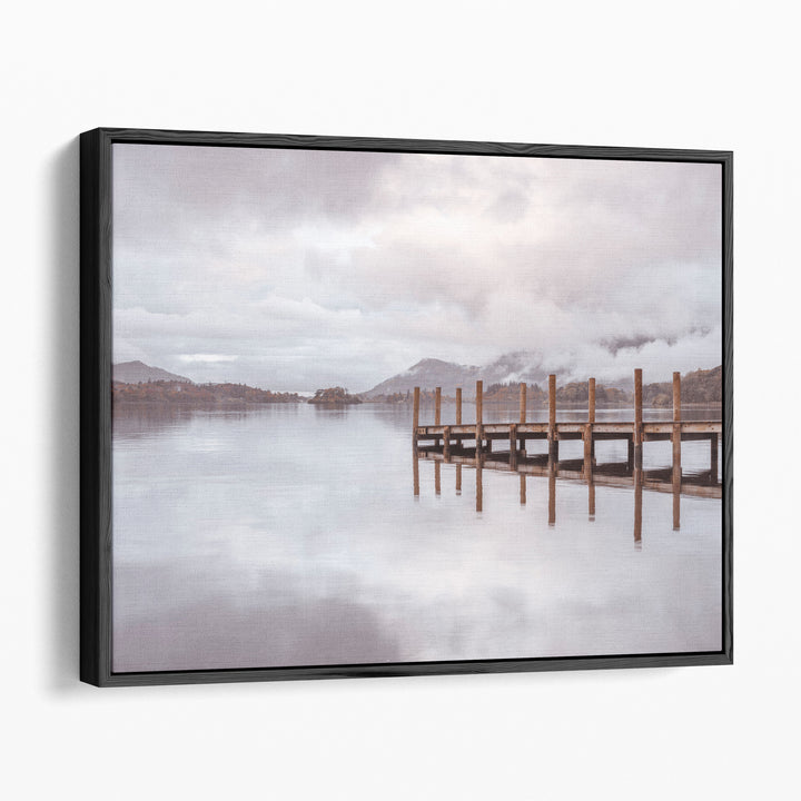 Derwentwater Pier II - Canvas Print Wall Art