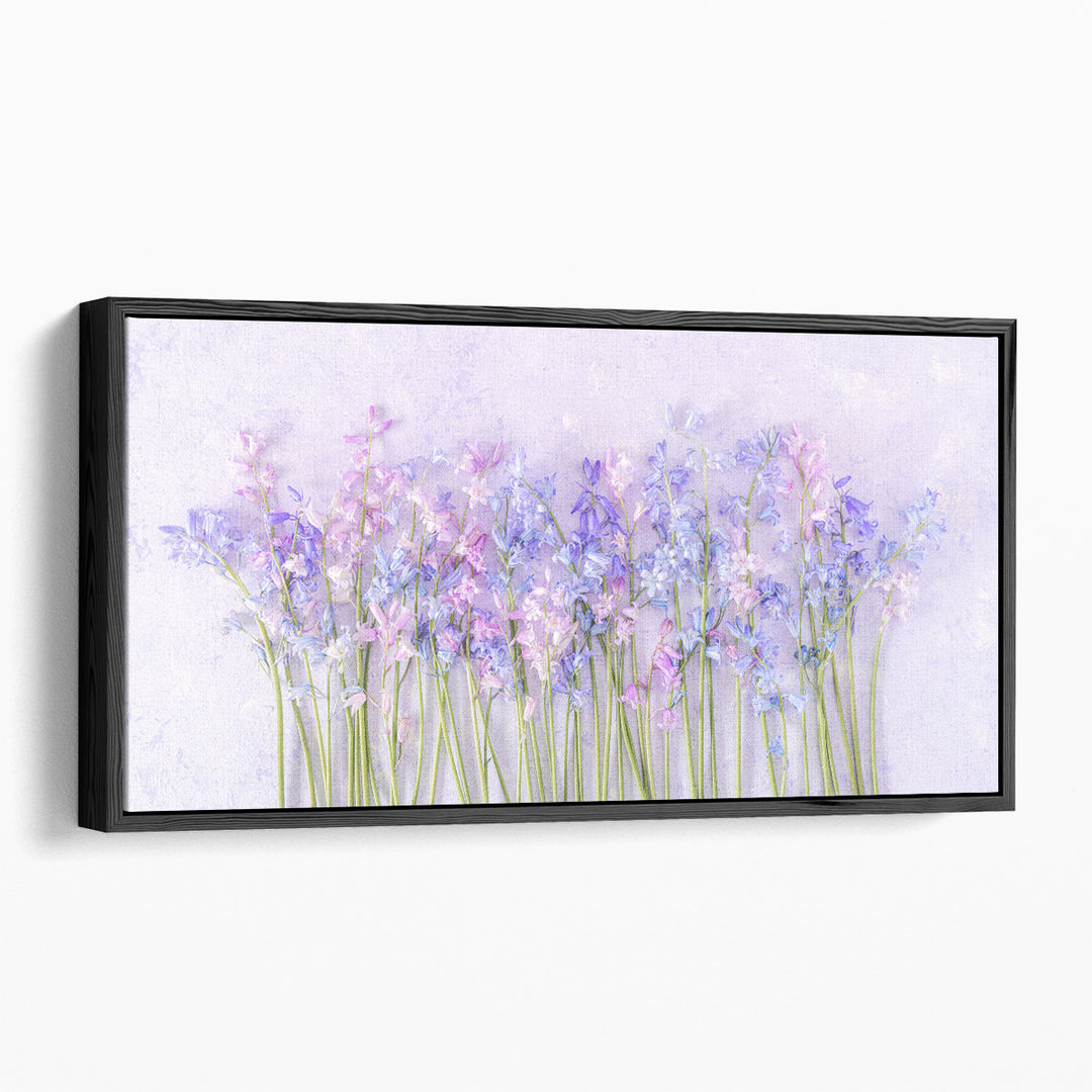 Bluebell Flowers - Canvas Print Wall Art