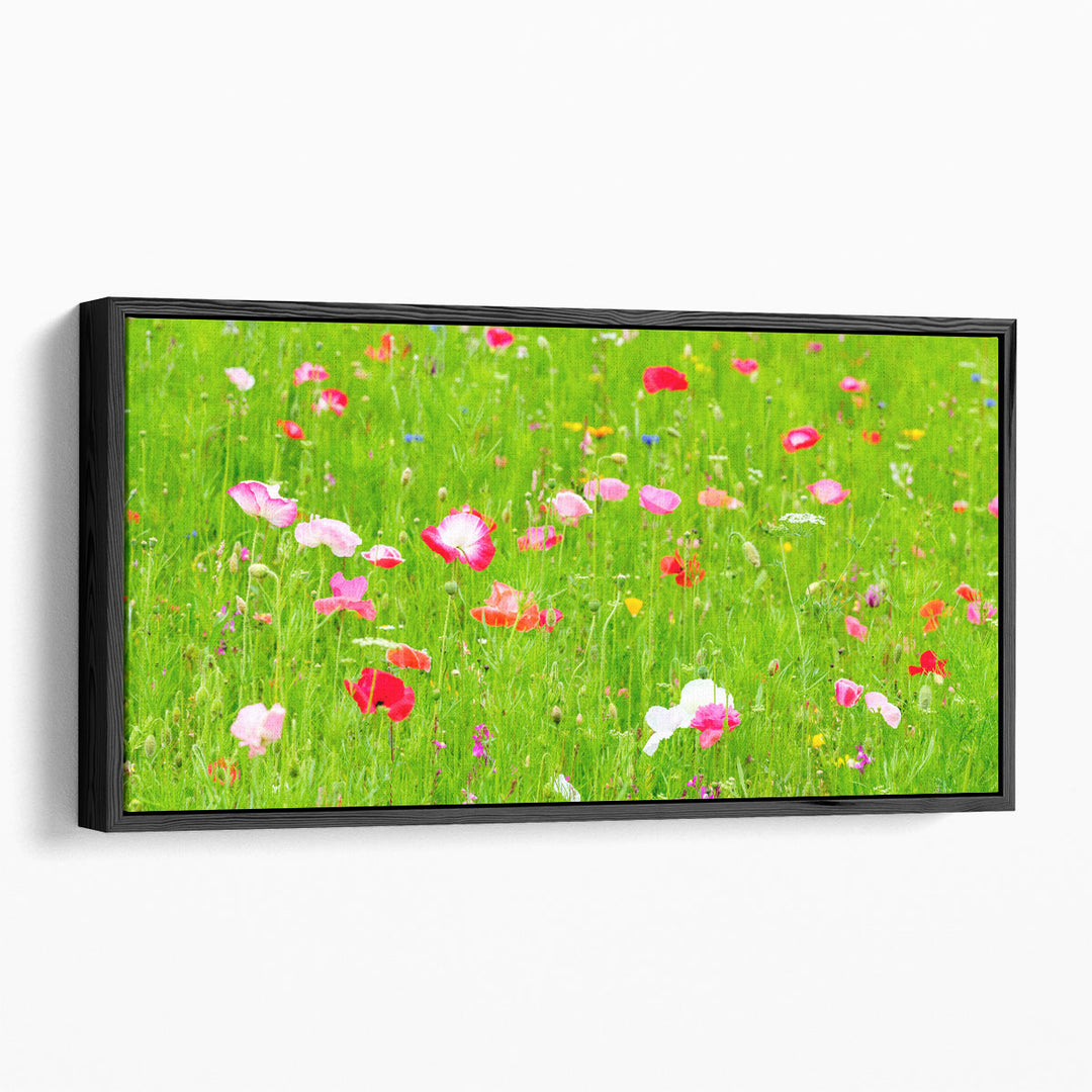 Meadow Flowers - Canvas Print Wall Art