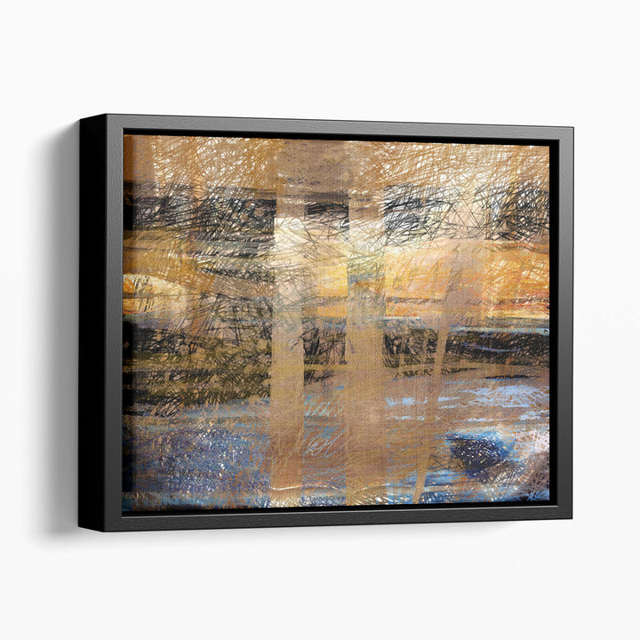 Golden Rain - Canvas Print Wall Art
