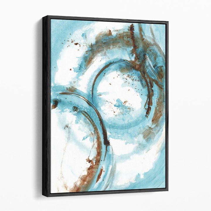Blue Blowout 1 - Canvas Print Wall Art