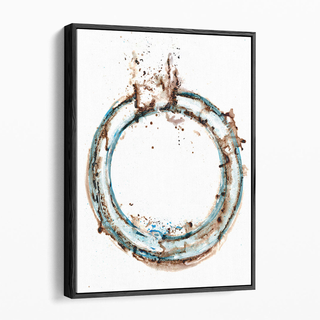 Blue Blowout 4 - Canvas Print Wall Art
