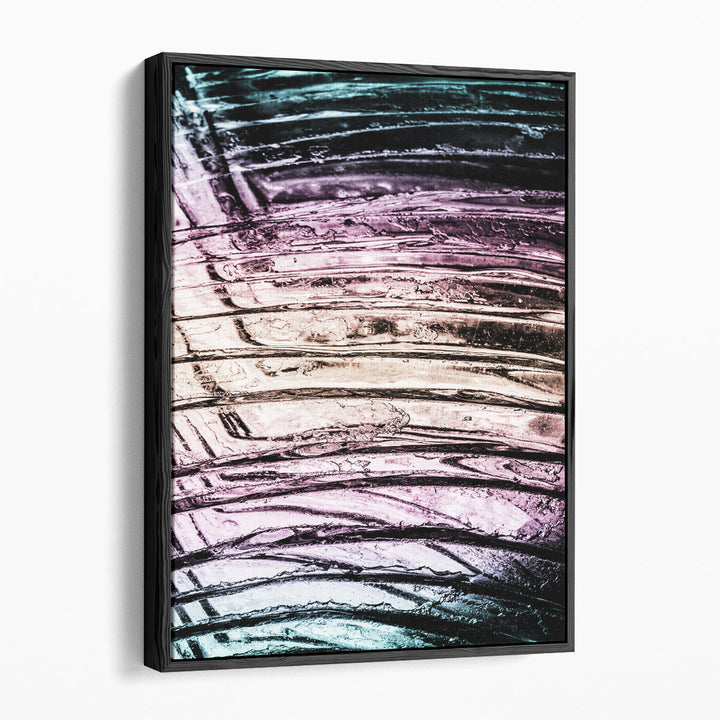 Fluorescent Wave 1 - Canvas Print Wall Art