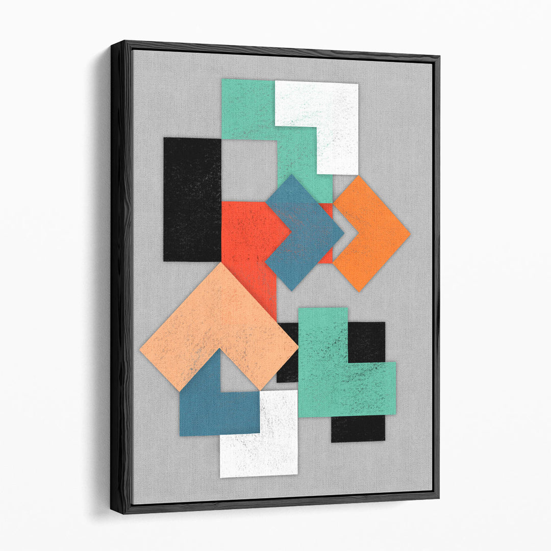 Geometric Breakthrough 2 - Canvas Print Wall Art
