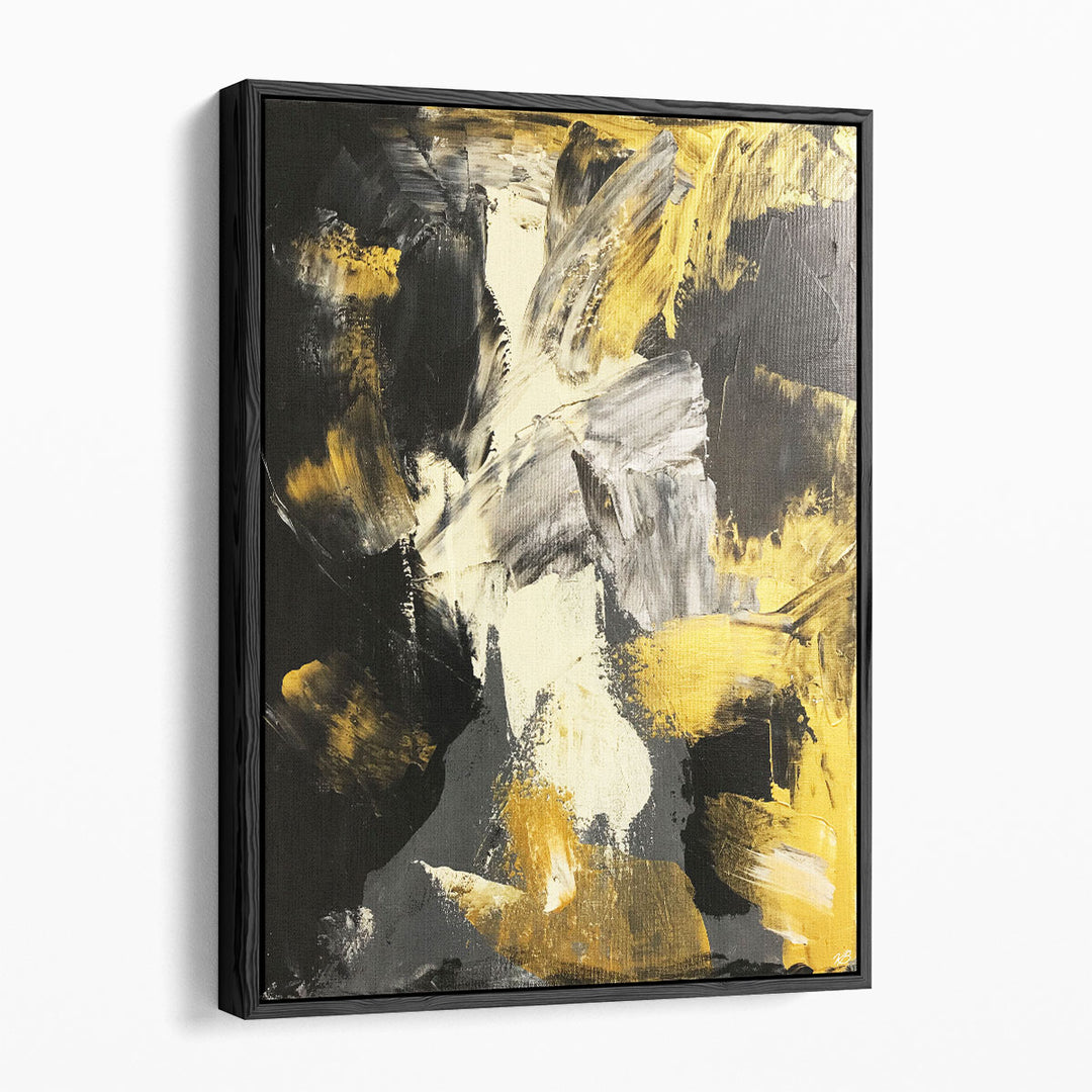 Golden Void - Canvas Print Wall Art