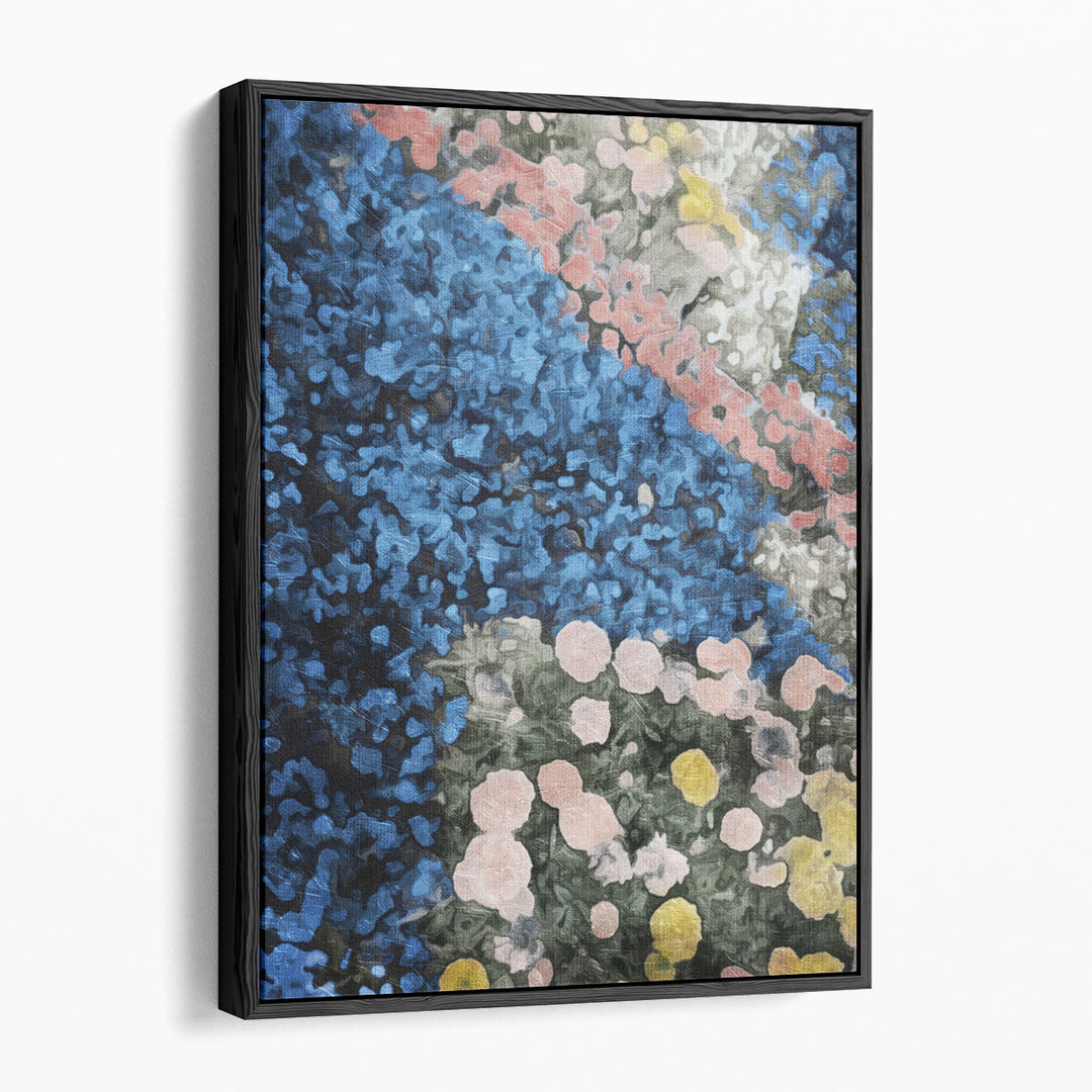 Mute Flower Patch - Canvas Print Wall Art