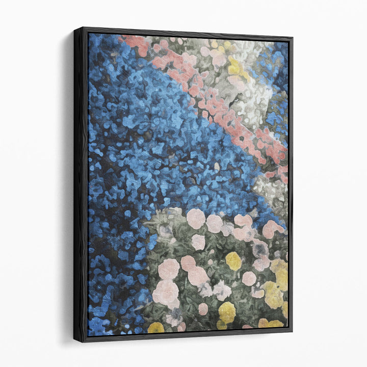 Mute Flower Patch - Canvas Print Wall Art