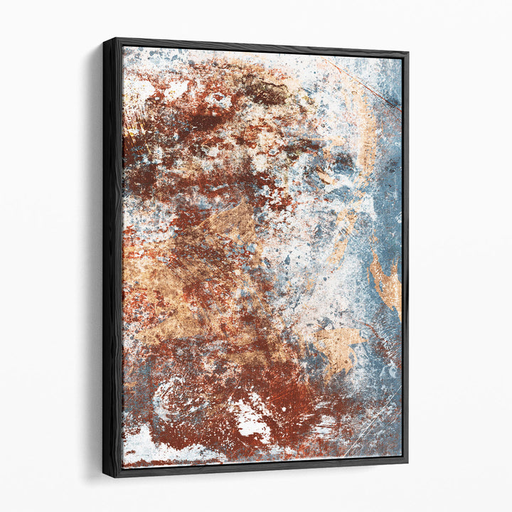 Rust In The Fog 2 - Canvas Print Wall Art
