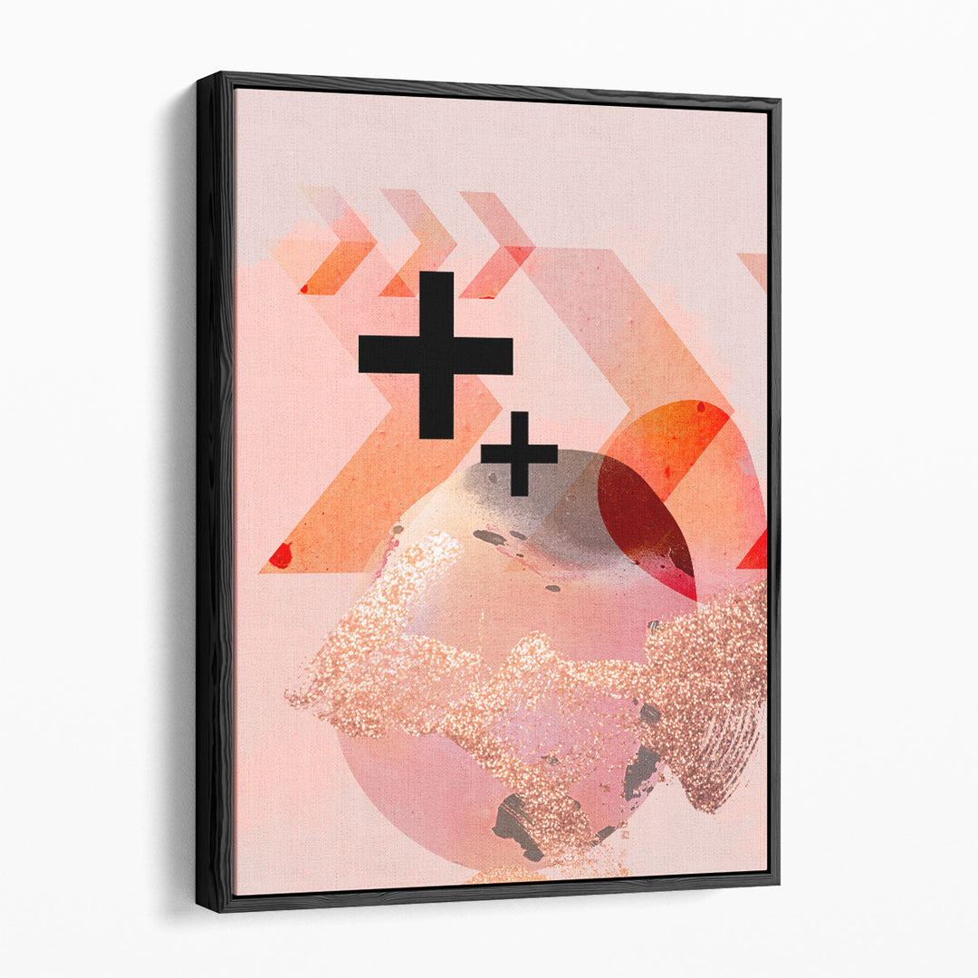 Scandi Abstract - Canvas Print Wall Art