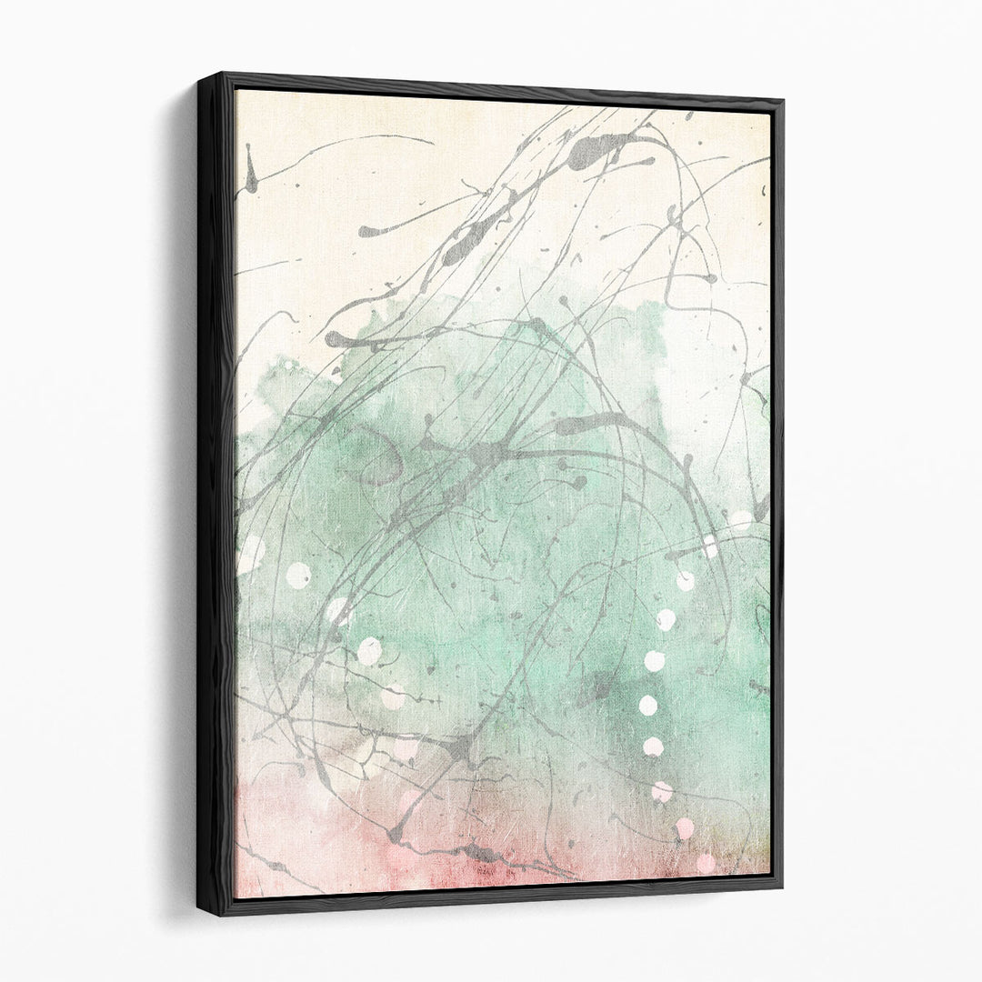 Splattter Ice Cream - Canvas Print Wall Art