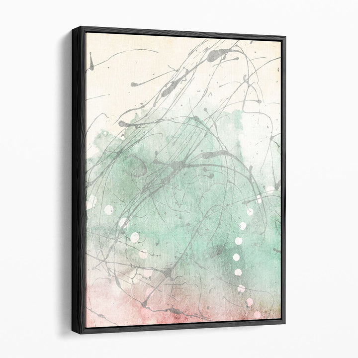 Splattter Ice Cream - Canvas Print Wall Art