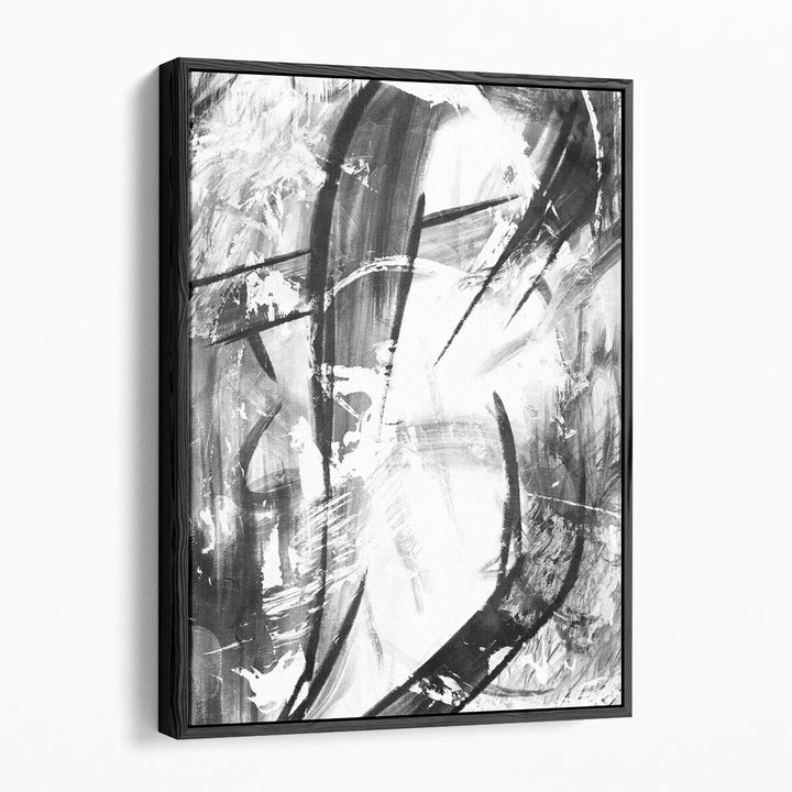 Sting Black And White - Canvas Print Wall Art
