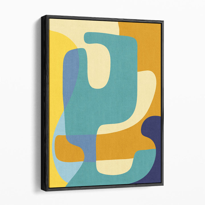 Vibrant Theory 1 - Canvas Print Wall Art