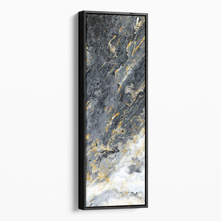 Gold Flecks Mood - Canvas Print Wall Art