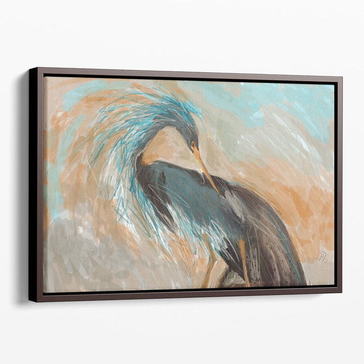 Beachy Bird - Canvas Print Wall Art