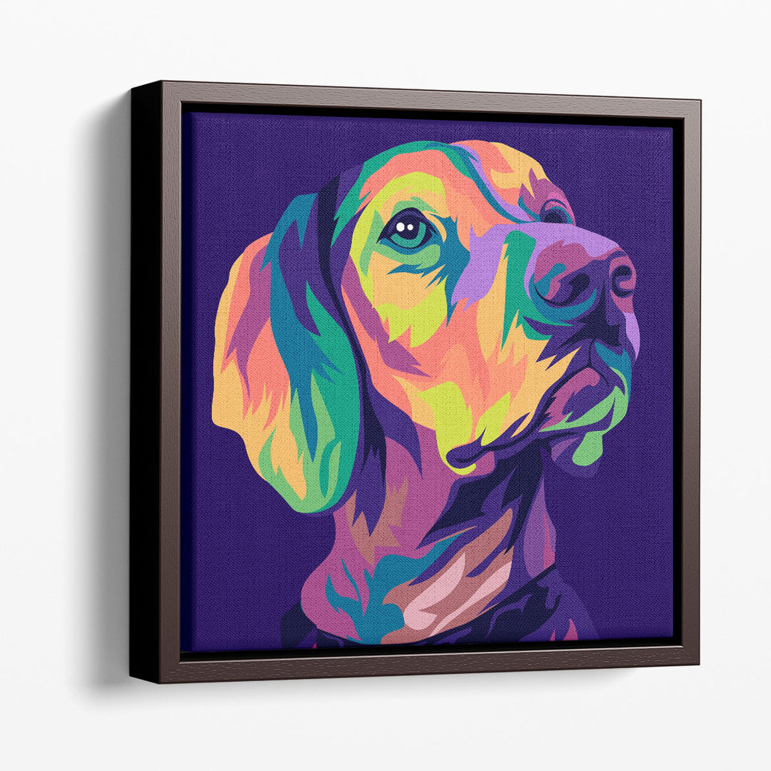 Labrador Retriever in Pop Art Style - Canvas Print Wall Art