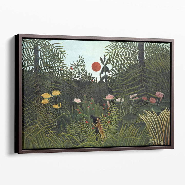 Virgin Forest With Sunset, 1910 - Canvas Print Wall Art