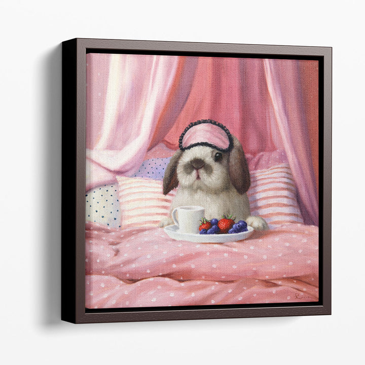 Breakfast In Bed - Canvas Print Wall Art