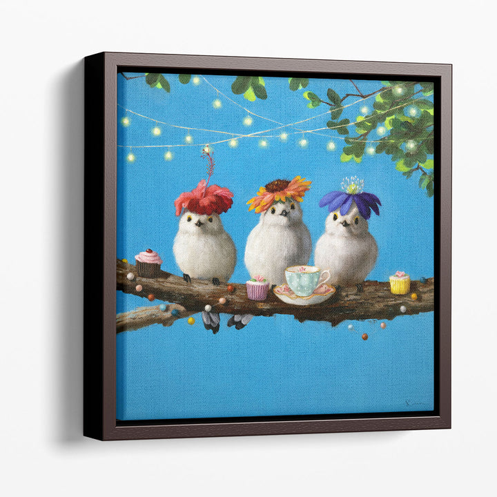 Garden Party - Canvas Print Wall Art