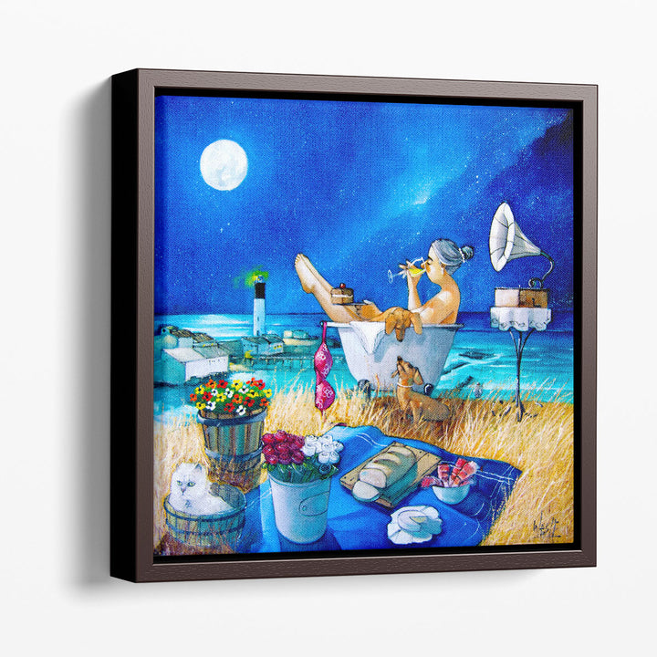 Just Perfect At Vlees Bay - Canvas Print Wall Art