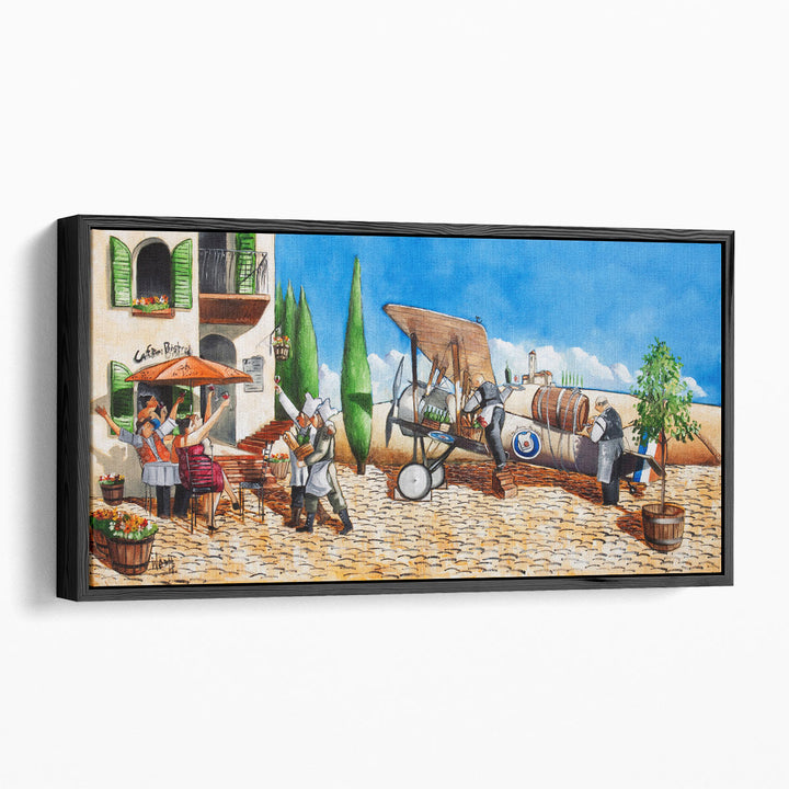 Aviation Chef - Canvas Print Wall Art