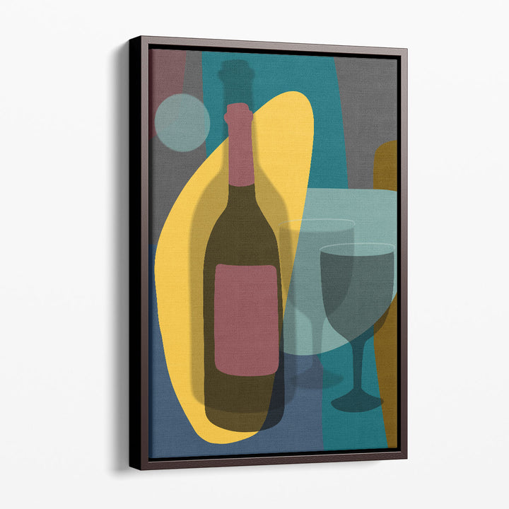 still life prints – modern dining elegance