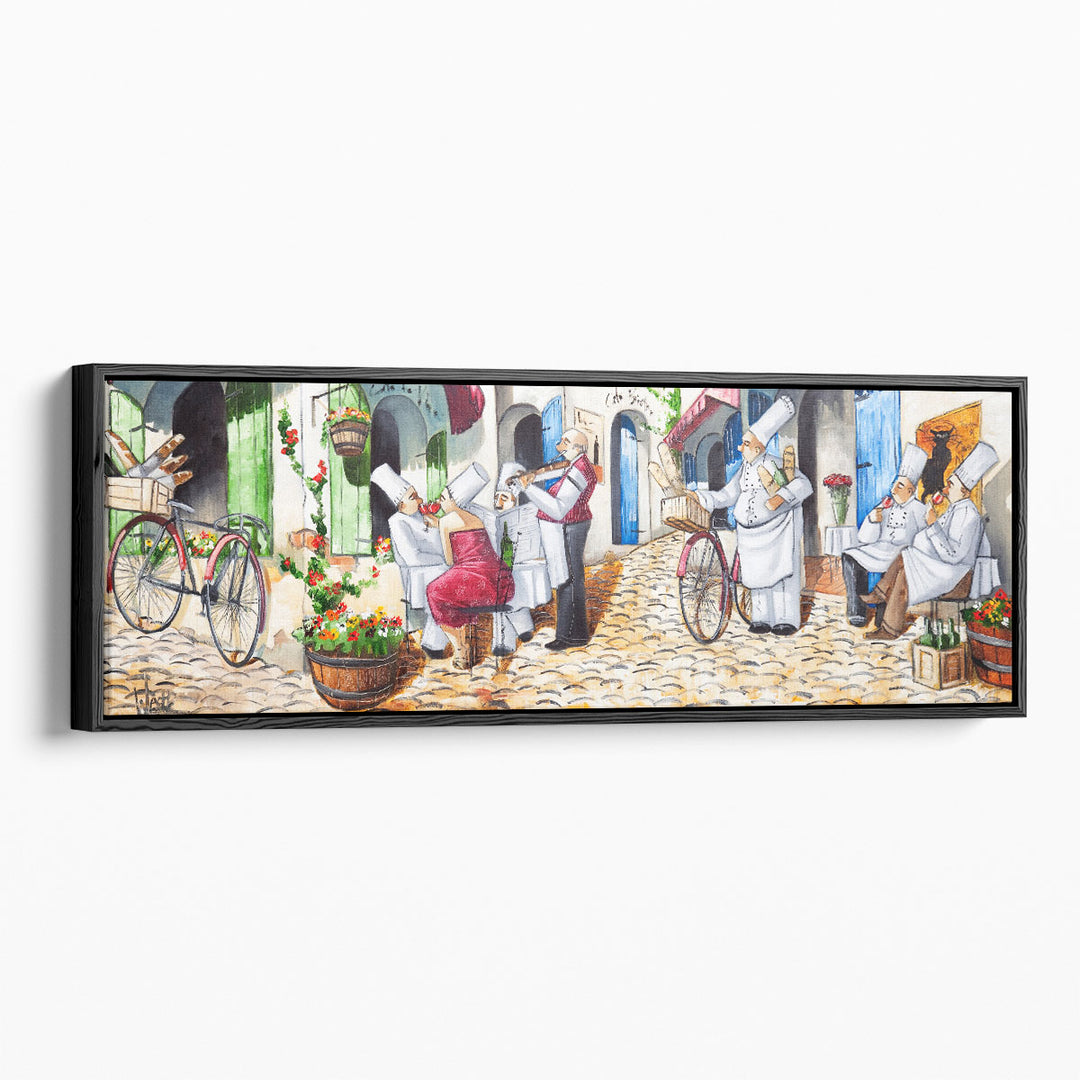 Chef's Day Off - Canvas Print Wall Art