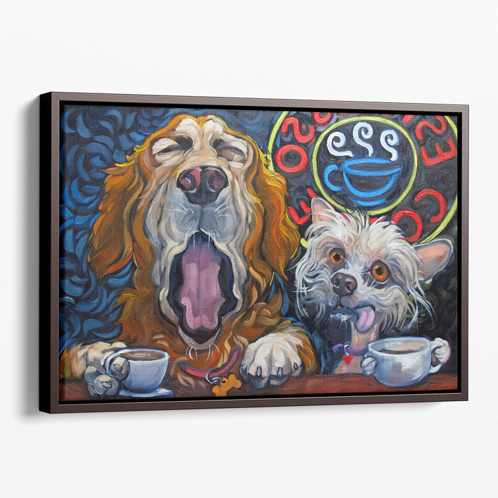 One Cup Shy - Canvas Print Wall Art
