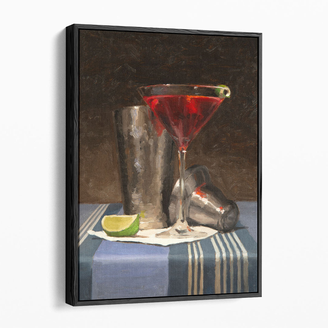 Contemporary Still Life Prints – sleek glass arrangement