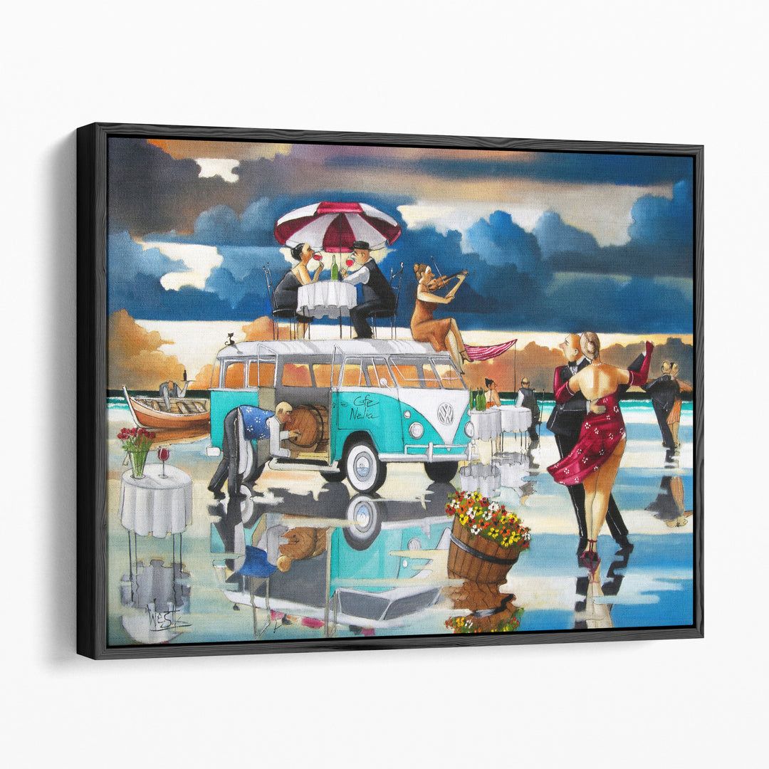 Cafe Helia - Canvas Print Wall Art